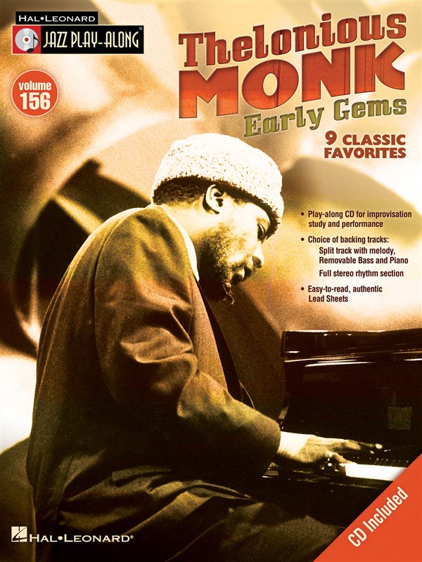 Jazz Play-Along Volume 156: Thelonious Monk - Early Gems