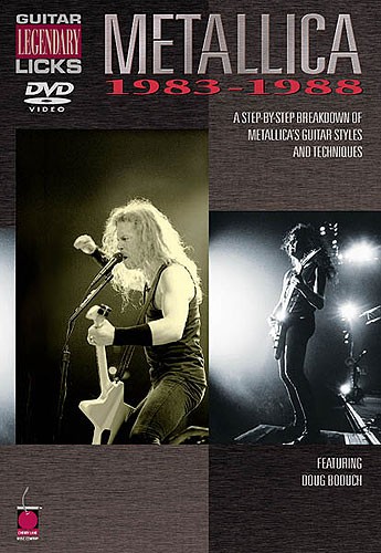 Legendary Guitar Licks: Metallica 1983-1988 (DVD)