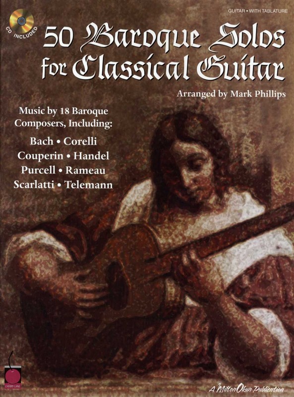 50 Baroque Solos For Classical Guitar