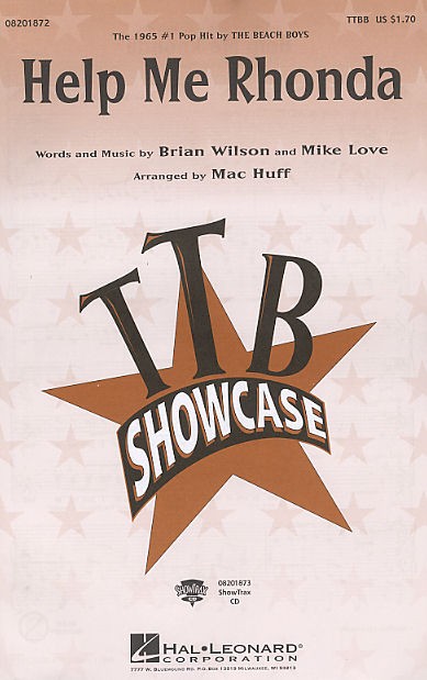 The Beach Boys: Help Me Rhonda (arr. Huff) -TTBB