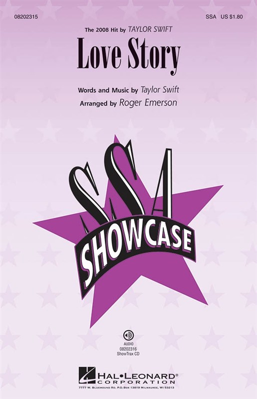 Taylor Swift: Love Story (SSA)