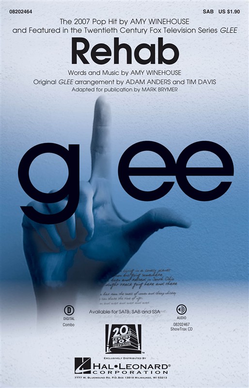 Amy Winehouse: Rehab (Glee) - SAB