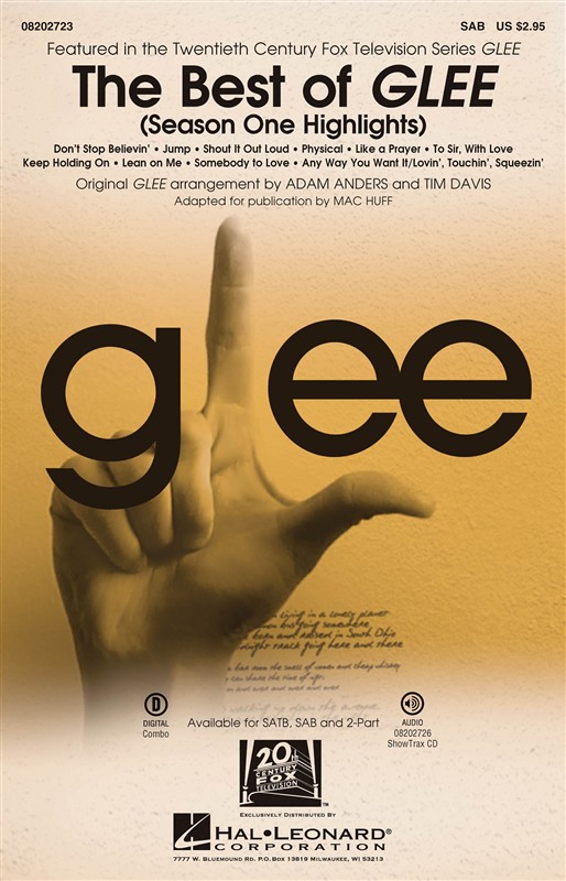 The Best Of Glee - Season One Highlights (SAB)