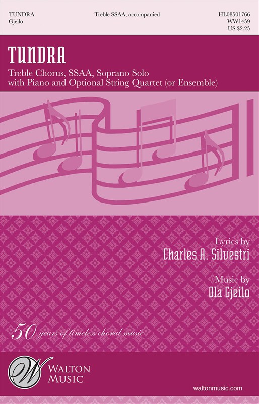 Ola Gjeilo: Tundra (Vocal Score)