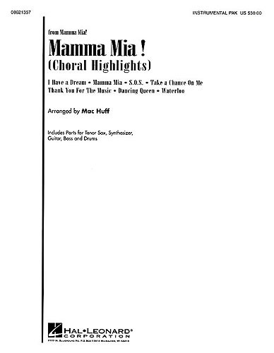 Mamma Mia! - Choral Highlights: Instrumental Pack