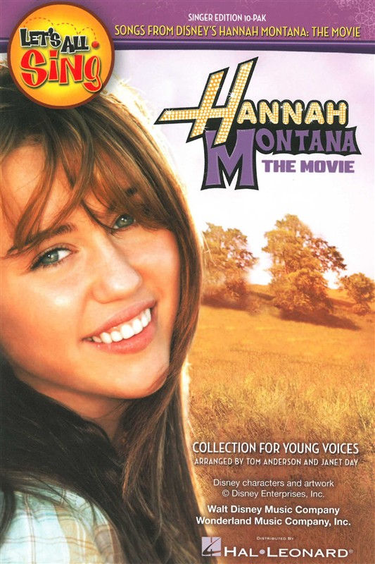 Let's All Sing Songs From Disney's Hannah Montana: The Movie - Singer 10 Pak