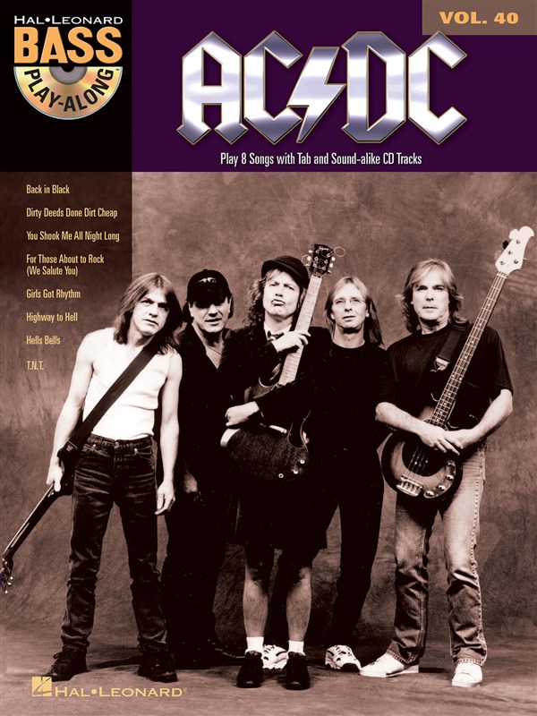 Bass Play-Along Volume 40: AC/DC