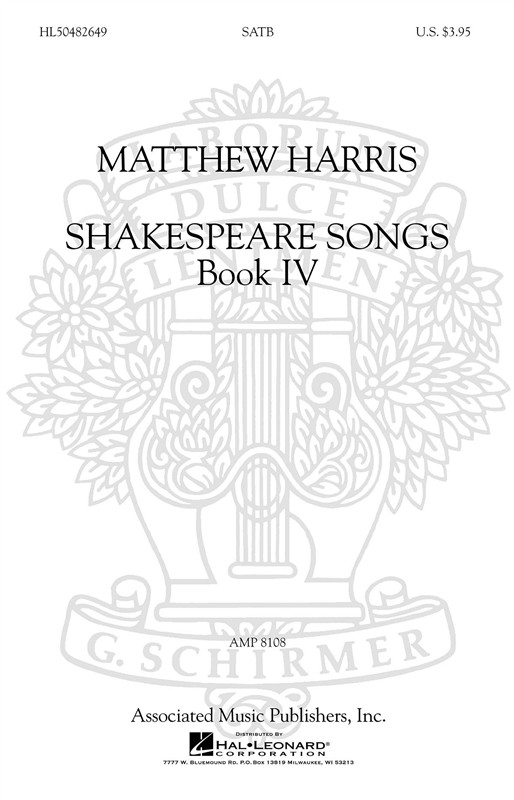 Matthew Harris: Shakespeare Songs Book 4