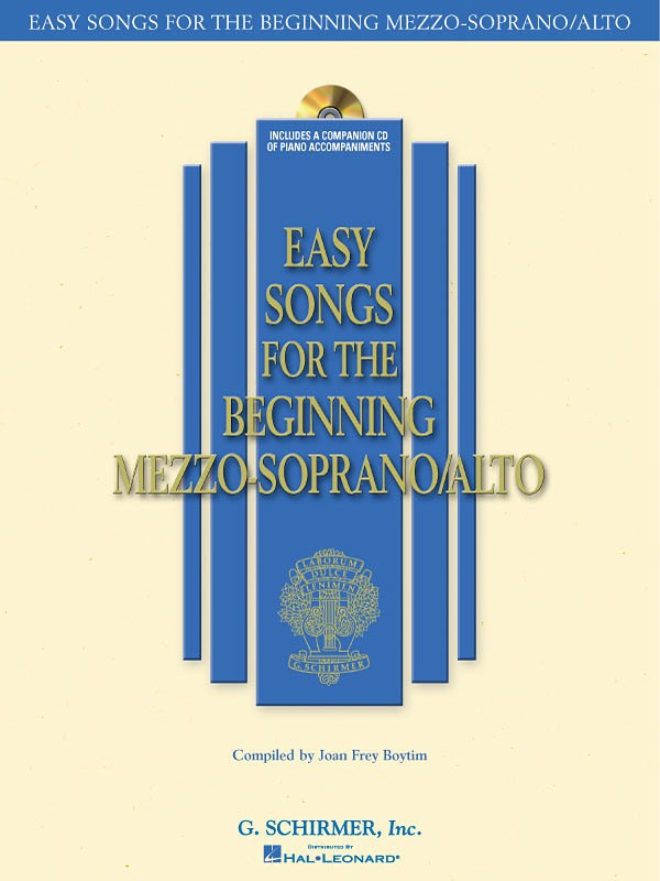 Easy Songs for the Beginning Mezzo-Soprano/Alto