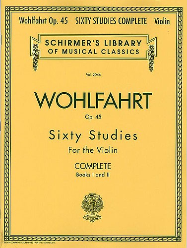Franz Wohlfahrt: 60 Studies Op.45 - Complete Edition