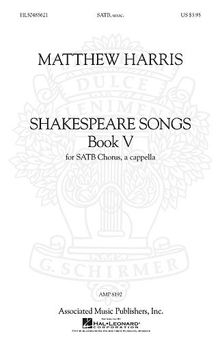 Matthew Harris: Shakespeare Songs Book 5