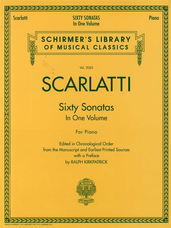 Domenico Scarlatti: Sixty Sonatas - Books 1 And 2