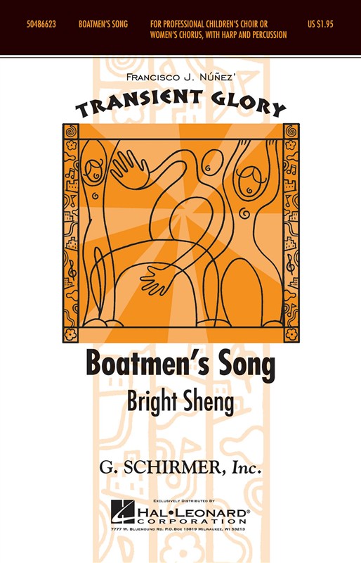Bright Sheng: Boatmen's Song - SSAA With Percussion & Harp