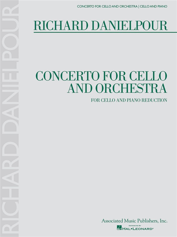 Richard Danielpour: Concerto for Cello and Orchestra (Cello/Piano)