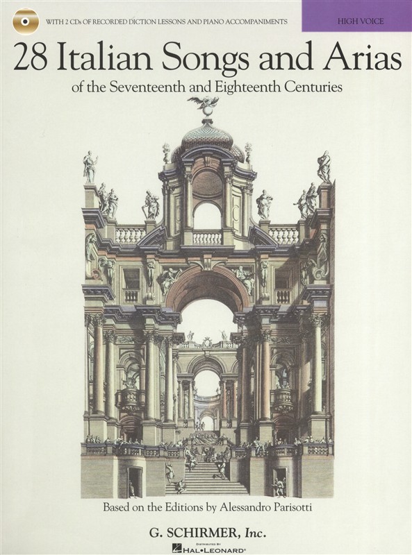 28 Italian Songs And Arias Of The 17th And 18th Centuries - High Voice (Book/2 C