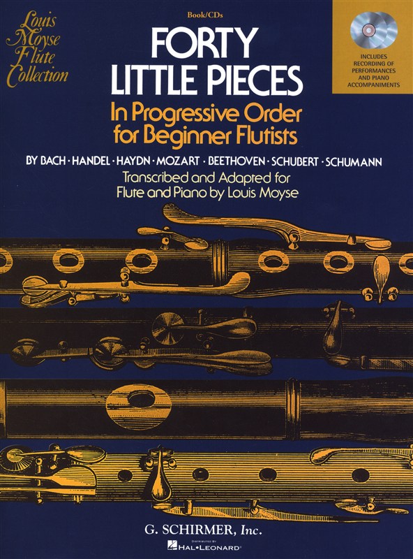 Forty Little Pieces (Book/2CDs)