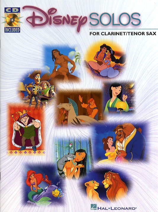 Disney Solos (Clarinet Or Tenor Saxophone)