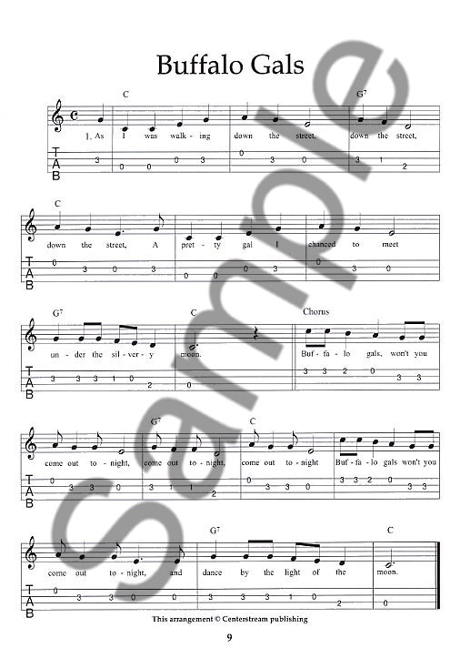 Ukulele Songbook In Notation and Tablature