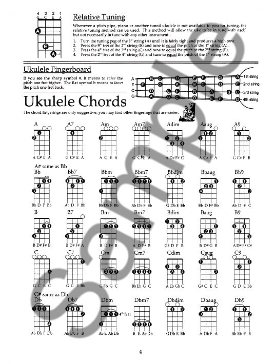 Fun Songs For The Ukulele