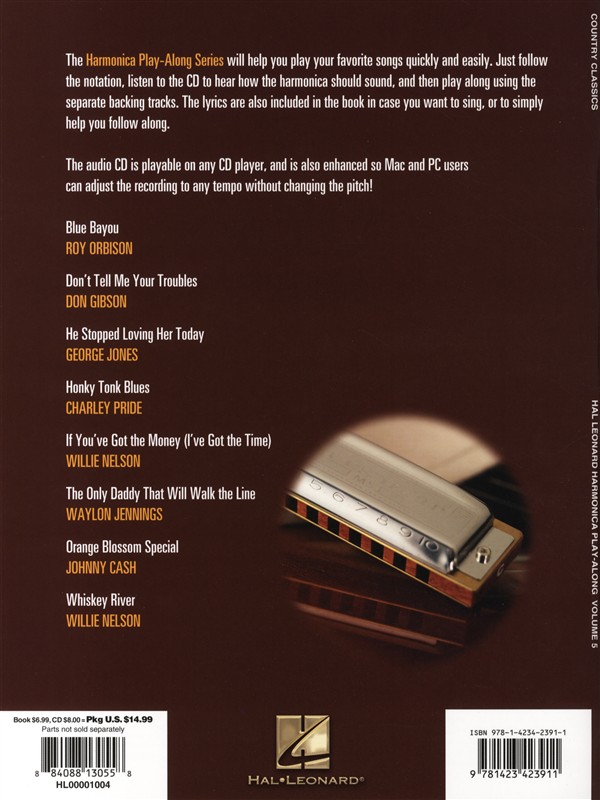 Harmonica Play-Along Volume 5: Country Classics