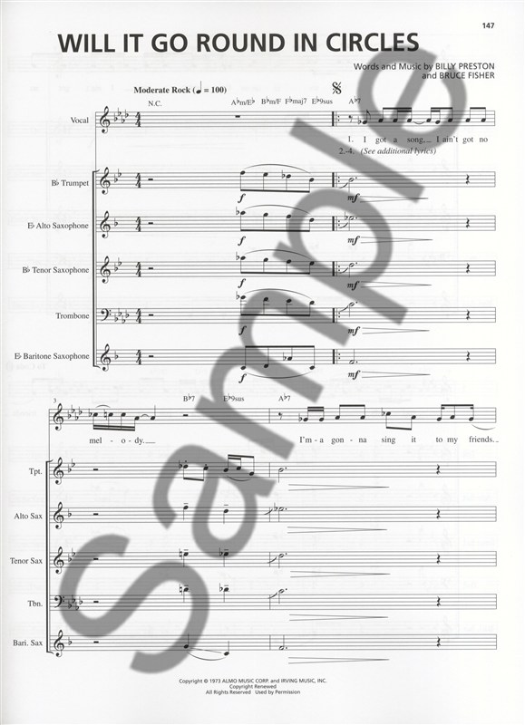 Pop/Rock Horn Section - Transcribed Horns