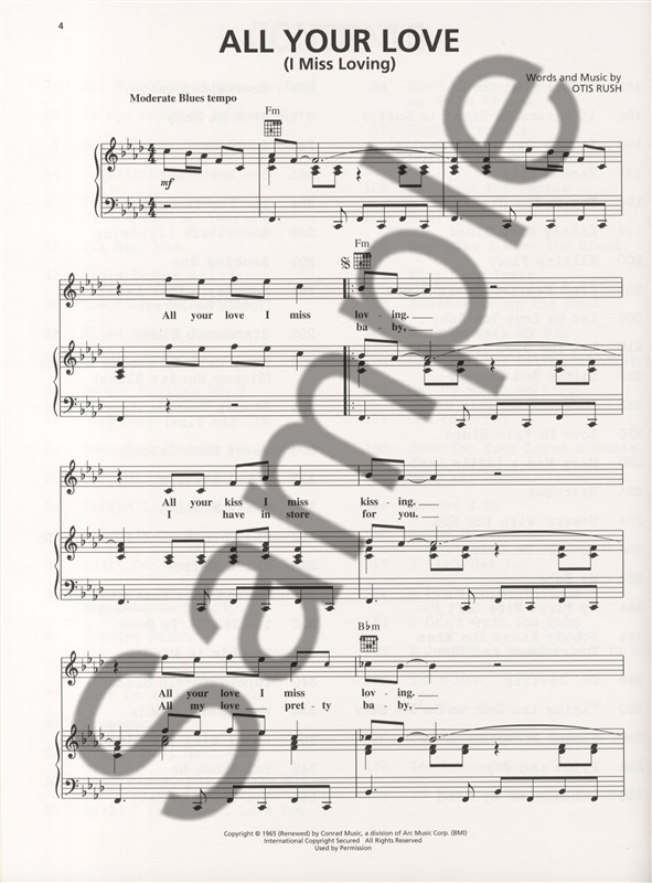 Budget Books: Blues Songs