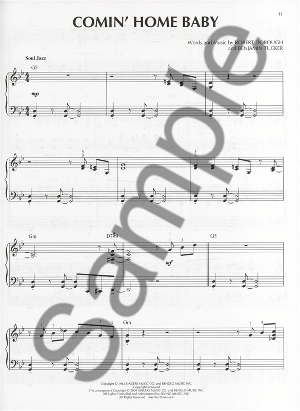 Jazz Piano Solos Volume 11: Soul Jazz