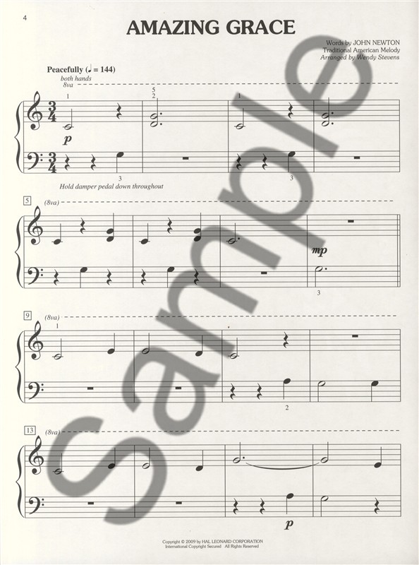 Easy Hymn Solos - Level 1