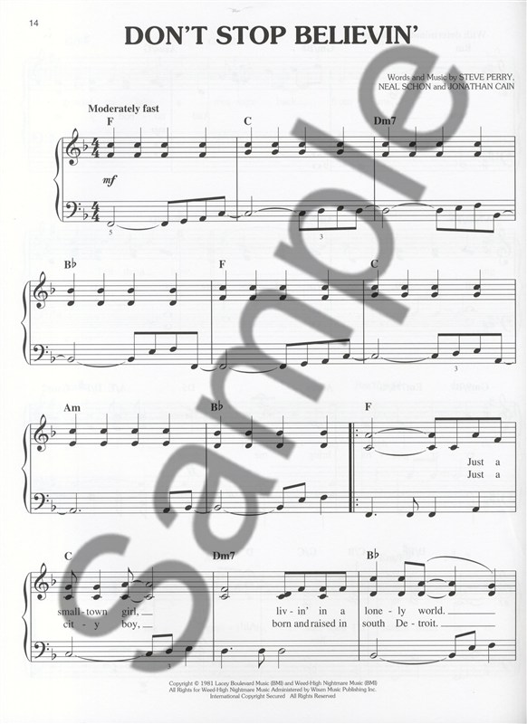Easy Piano CD Play-Along Volume 30: Glee