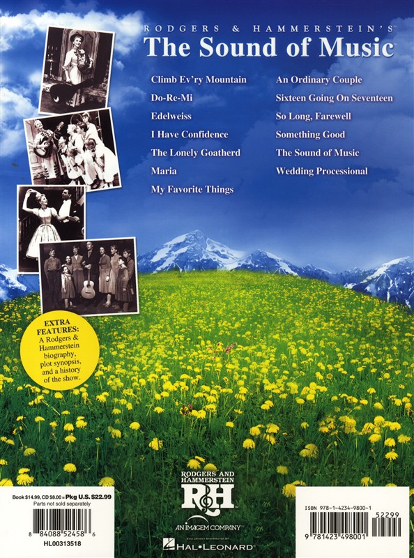Richard Rodgers/Oscar Hammerstein II: The Sound Of Music - Vocal Selections With