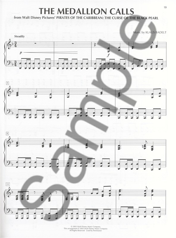 Disney Songs - Piano Solo