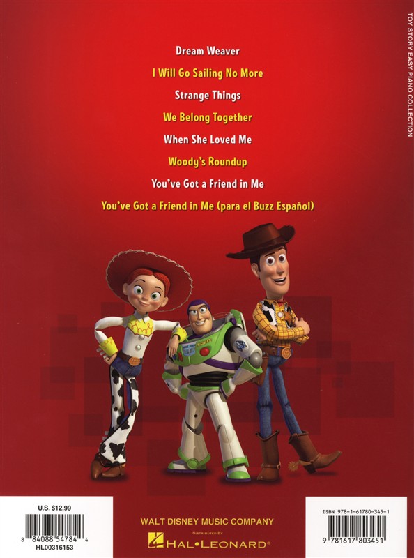 Toy Story - Easy Piano Collection