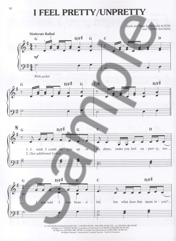 Glee Songbook: Season 2, Volume 6 (Easy Piano)