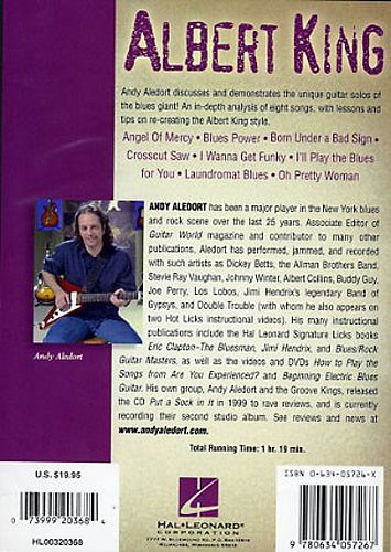Albert King: Guitar Signature Licks DVD
