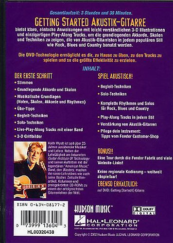 Fender Präsentiert: Akustik-Gitarre Von Anfang An (DVD)