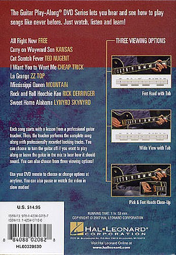 Guitar Play-Along DVD Volume 1: Classic Rock