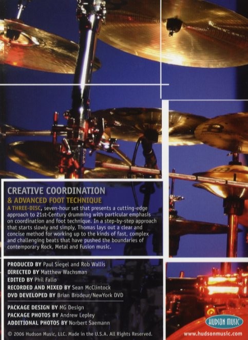 Thomas Lang: Creative Coordination And Advanced Foot Technique (DVD)