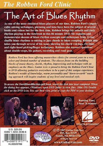 Robben Ford: The Art Of Blues Rhythm (DVD)