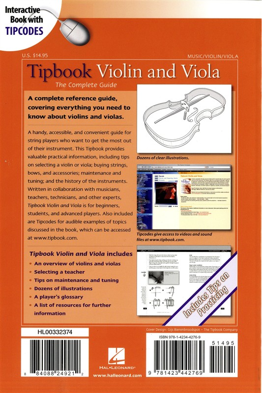 Tipbook: Violin And Viola - The Complete Guide