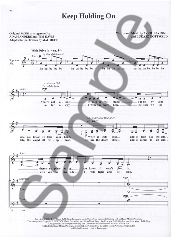 Sing With The Choir Volume 14: Glee