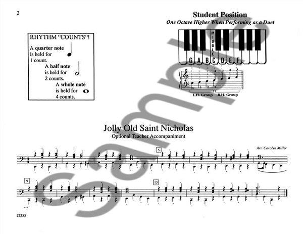 Teaching Little Fingers To Play Christmas Carols