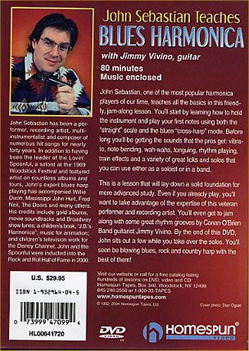 John Sebastian Teaches Blues Harmonica (DVD)
