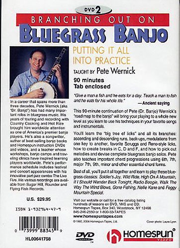 Pete Wernick: Branching Out On Bluegrass Banjo 2 - Putting It All Into Practice