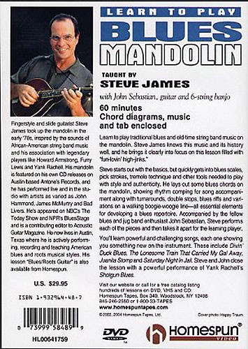 Steve James: Learn To Play Blues Mandolin