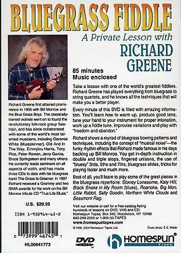 Bluegrass Fiddle: A Private Lesson With Richard Greene