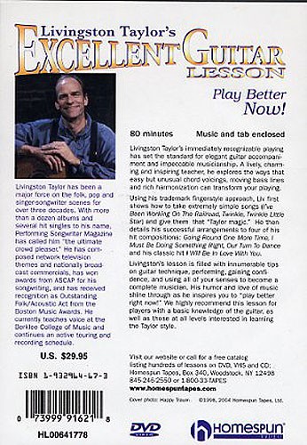 Livingston Taylor's Excellent Guitar Lesson