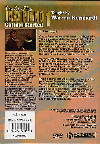 You Can Play Jazz Piano 1: Getting Started