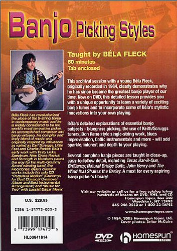 Bela Fleck: Banjo Picking Styles