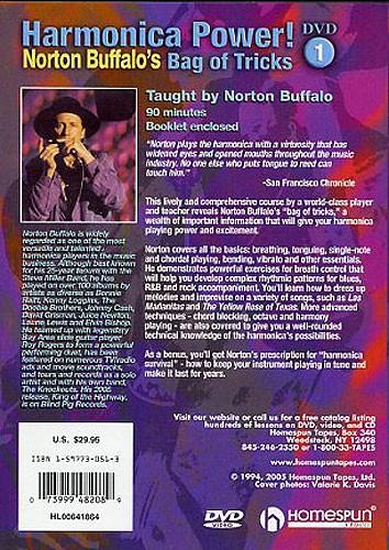 Harmonica Power! DVD 1: Norton Buffalo's Bag Of Tricks