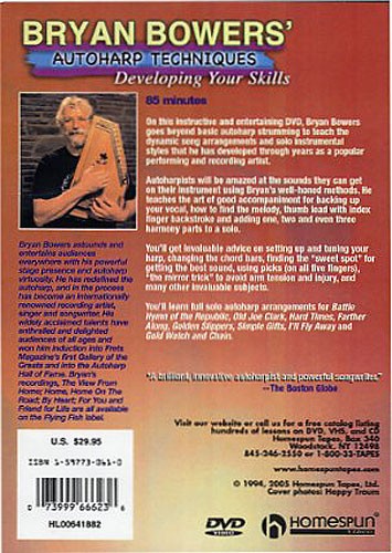 Bryan Bowers' Autoharp Techniques: Developing Your Skills